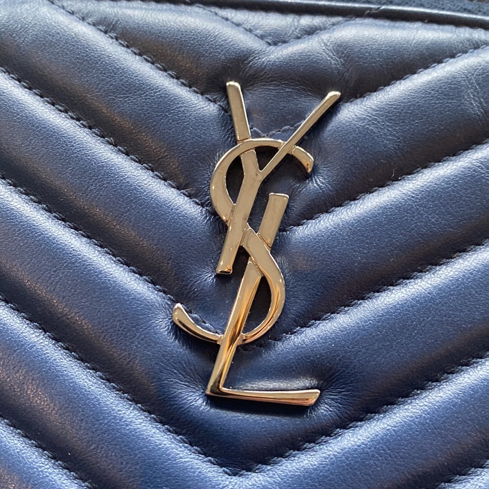Saint Laurent YSL monogram wristlet, quilted pouch wallet - Picture 7 of 7